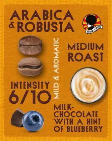 Mild & Aromatic Kaffeekapseln, Bio, Fairtrade 10 Stück